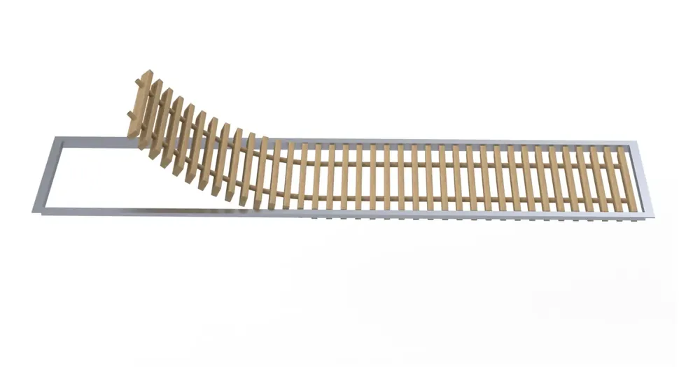 Značkový BOKI PML mřížka 290/3100 Dub