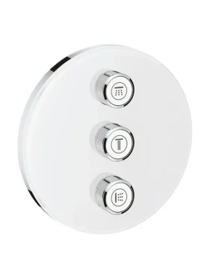 Značkový Grohe Grohtherm SmartControl ventil pod omítku pro 3 spotřebiče, měsíční bílá 29152LS0
