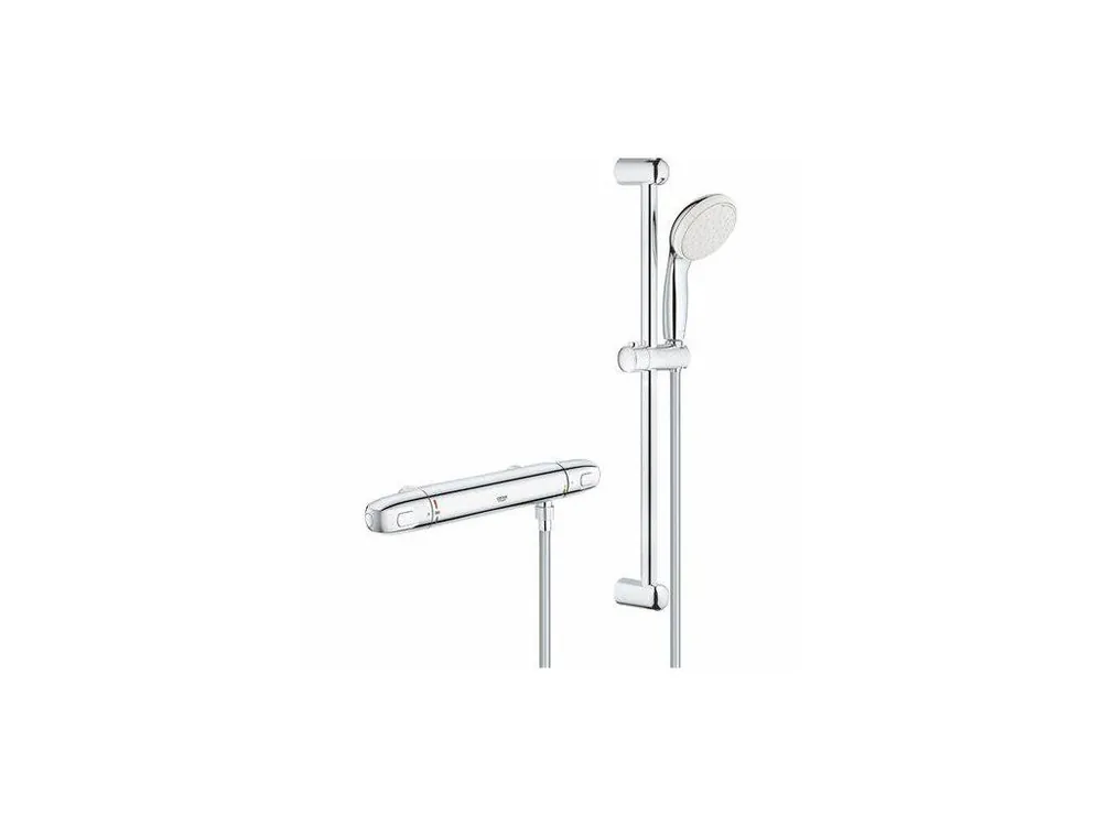 Grohe Grohtherm 1000 sprchový set s termostatem na zeď, chrom 34152004 Nejprodávanější