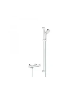 Grohe Grohtherm 800 Cosmopolitan sprchový set s termostatem na zeď, 2 proudy, chrom 34769000 Vysoce Kvalitní