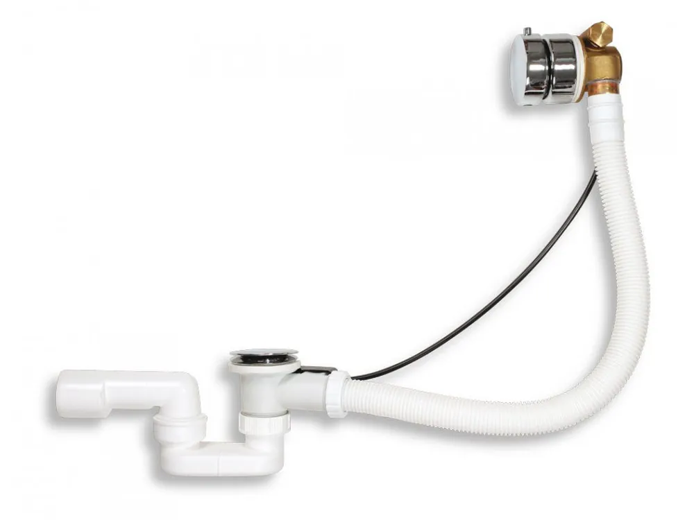 Novaservis Automatická vanová výpusť s napouštěním chrom 489,0 Hit Sezóny