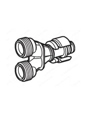 Značkový Geberit Aquaclean náhradní díl -  Odbočka pro připojení k splachovací nádržce