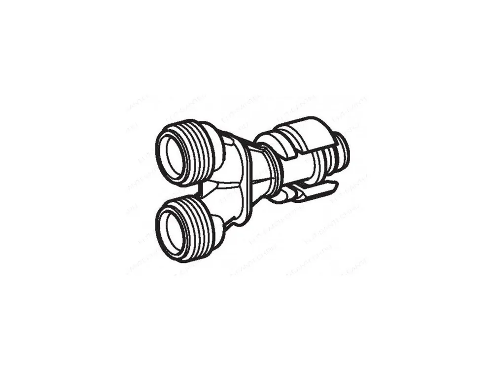 Značkový Geberit Aquaclean náhradní díl -  Odbočka pro připojení k splachovací nádržce