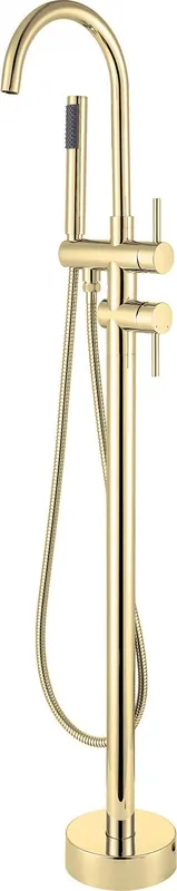 Víkendová Akce Podlahová vanová baterie ILLUSION II - zlatá