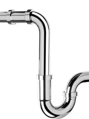 Omp Tea HANDICAP umyvadlový sifon šetřící místo 5/4" odpad 32mm, chrom 126.013.5H Odeslání Ihned