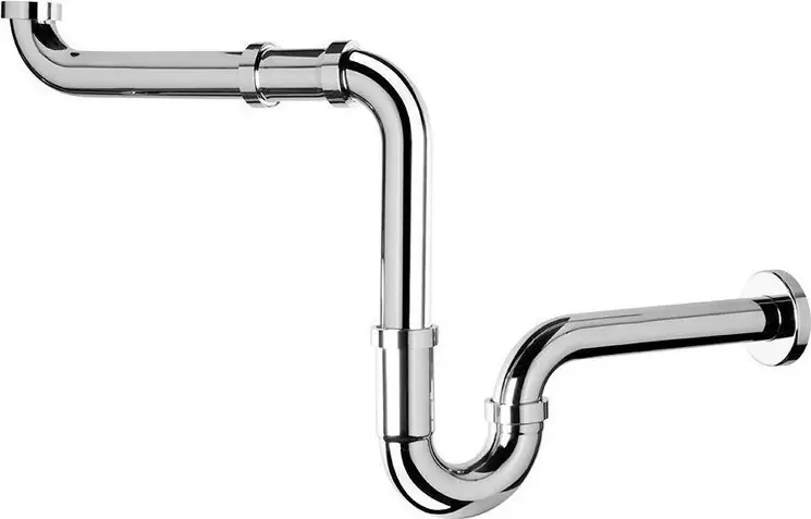 Omp Tea HANDICAP umyvadlový sifon šetřící místo 5/4" odpad 32mm, chrom 126.013.5H Odeslání Ihned