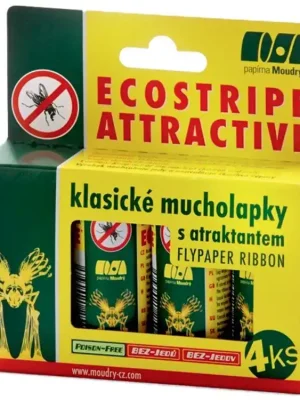 Mucholapka ECOSTRIPE Attractive, 4 ks Finální Výprodej
