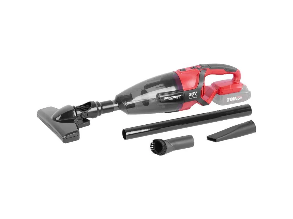 Doprava Zdarma WORCRAFT® AKU vysavač ruční CPVC-S20LA 8 kPa, 600 ml, 20 V ShareSYS (bez baterie a nabíječky) | element-shop.cz