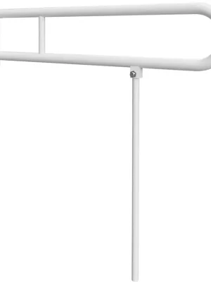 Akce Sapho HANDICAP madlo sklopné s opěrnou nohou 813mm, bílá XH523W