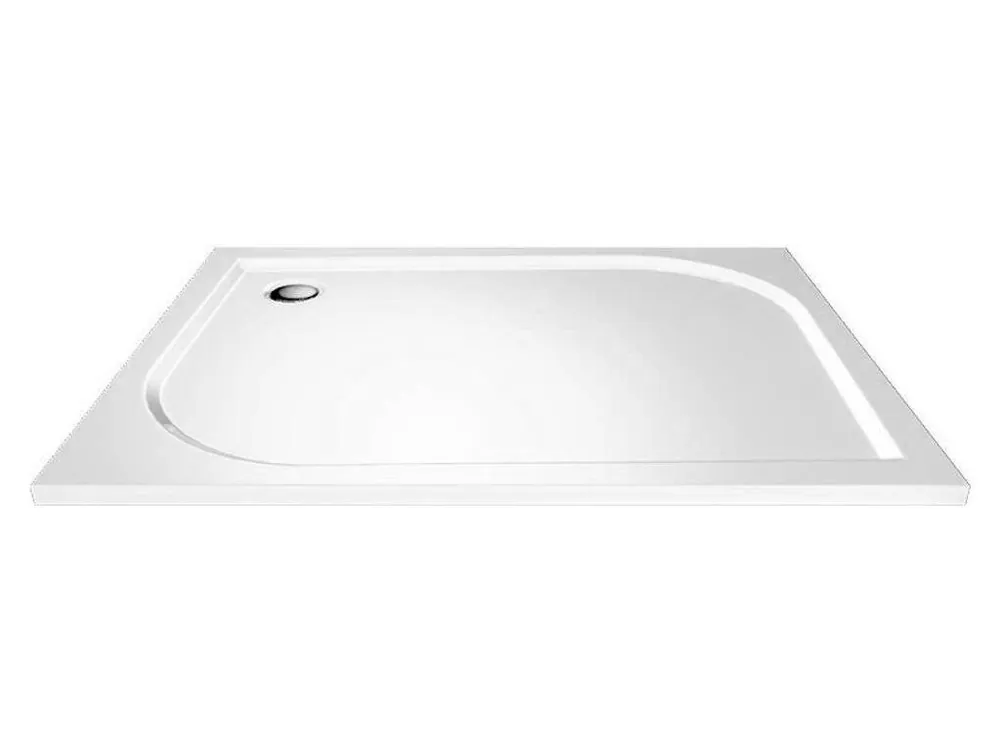 Akce Mereo Obdélníková sprchová vanička, 110x90x3 cm, bez nožiček, litý mramor CV83M