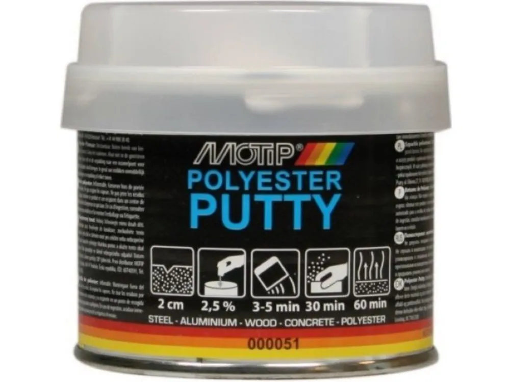 MOTIP® POLYESTER PUTTY polyesterový tmel Nakupujte Hned