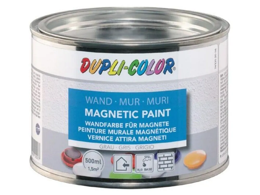 DUPLI-COLOR® MAGNETIC PAINT magnetická barva, šedá, 500 ml Autentický