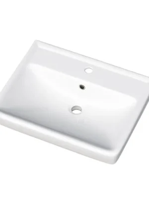 Výprodej Q 60 keramické umyvadlo - BÍLÉ