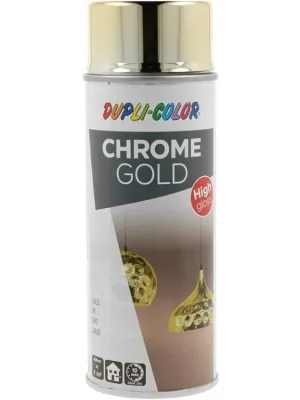 Doprava Zdarma DUPLI-COLOR® AEROSOL ART CHROME GOLD Barva ve spreji, zlatá, 400 ml