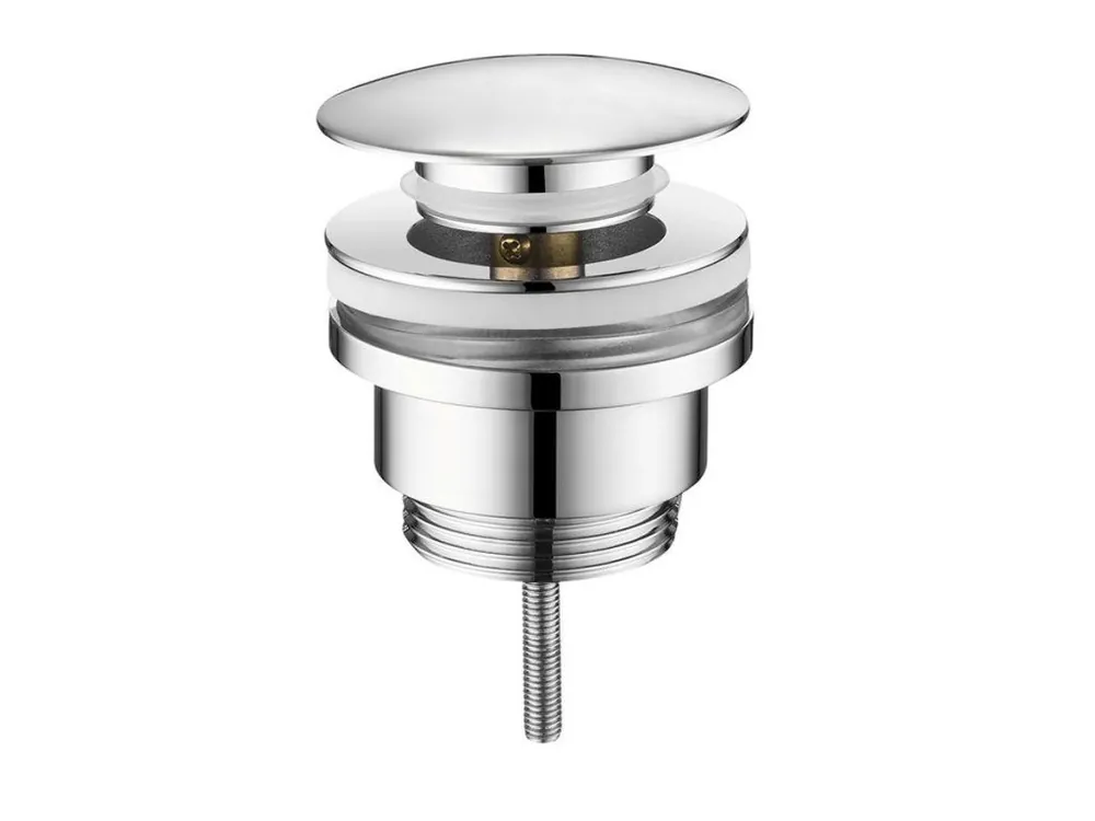 Akce Sapho Umyvadlová výpust 5/4“, click-clack, velká zátka, 10-55mm, chrom CV1002