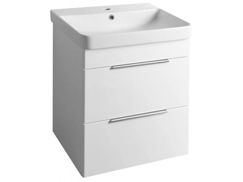 Jen Po Omezenou Doba NERON skříňka s keramickým umyvadlem 60x48 cm, bílá