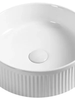 Bezpečná Platba PICOBELLO keramické umyvadlo na desku O 37cm, bílá