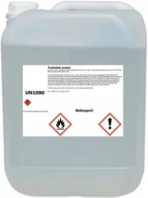 Aceton technický Odeslání Ihned