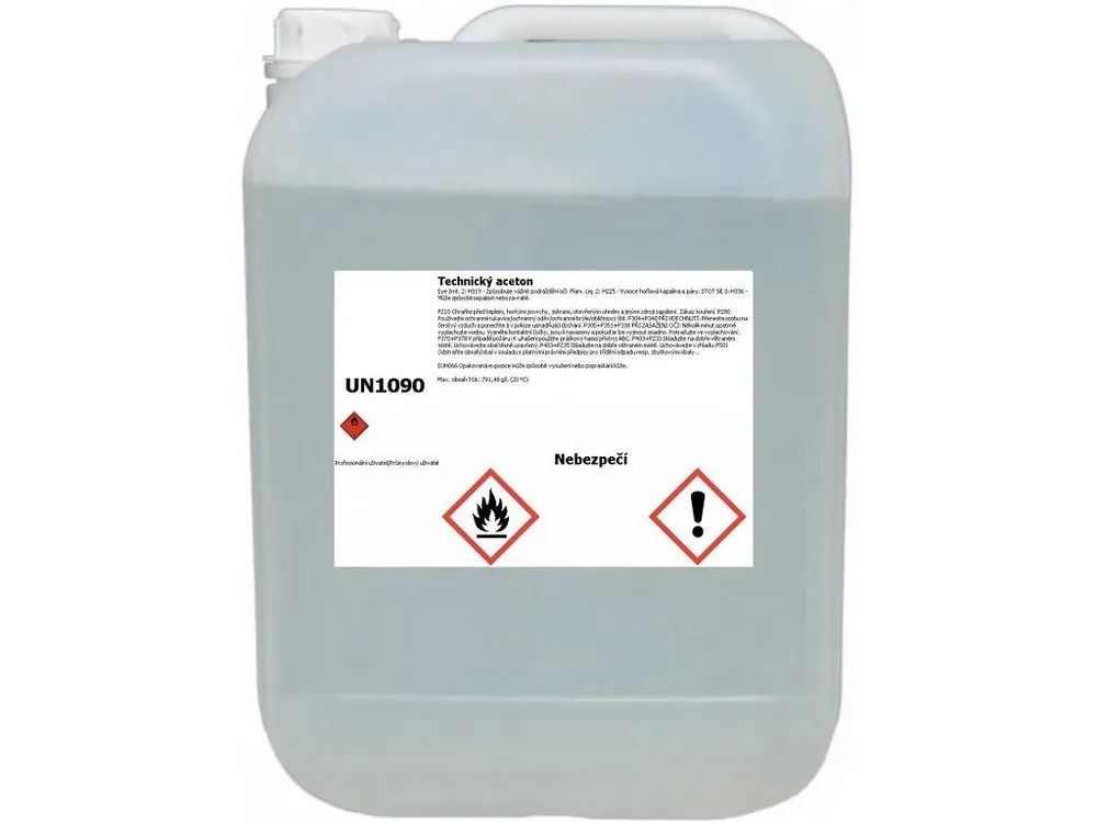 Aceton technický Odeslání Ihned