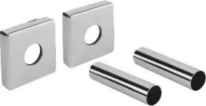 Sapho Krycí rozeta hranatá, chrom Nakupujte Hned