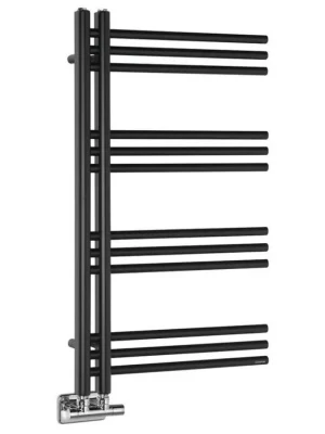 Bezpečná Platba Sapho DORLION otopné těleso 500x900mm, černá mat 1130-20