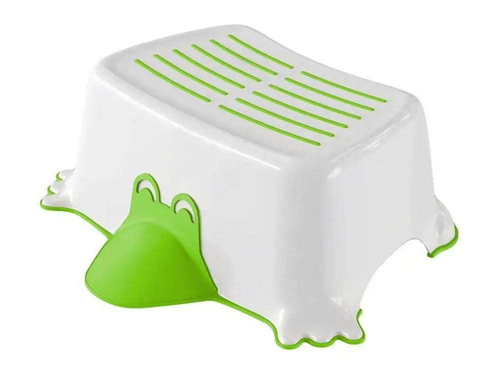 DUCK dětské protiskluzové stupátko do koupelny, zelená Novinka
