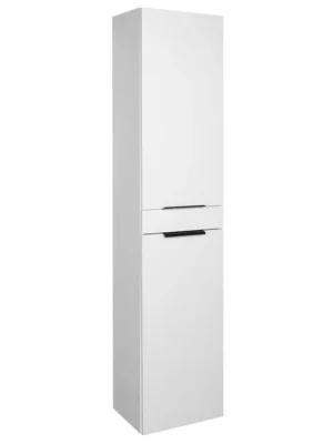 AKIRA vysoká skříňka 180x40x30cm, bílá Sleva
