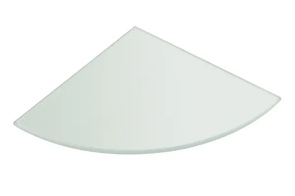 Sapho Police do koupelny rohová 200x200x8mm mléčné sklo Aktuální