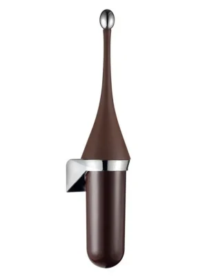 COLORED WC štětka závěsná, ABS, Soft Touch, hnědá - koupelny-sanita.cz Top Prodej