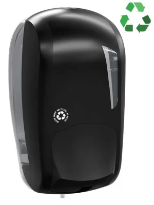 Ověřený SKIN dávkovač tekutého mýdla 1000ml, ABS, černá mat - koupelny-sanita.cz