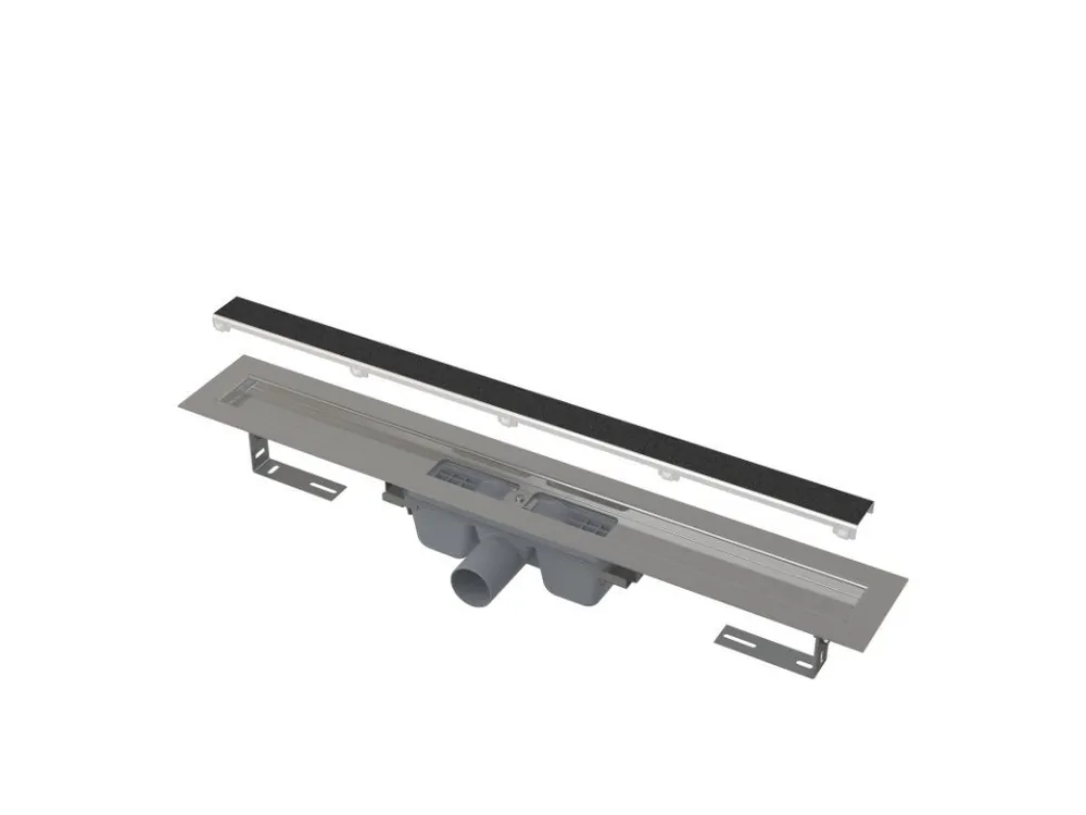 Značkový Podlahový žlab bez okraje s roštem pro vložení dlažby APZ15-300