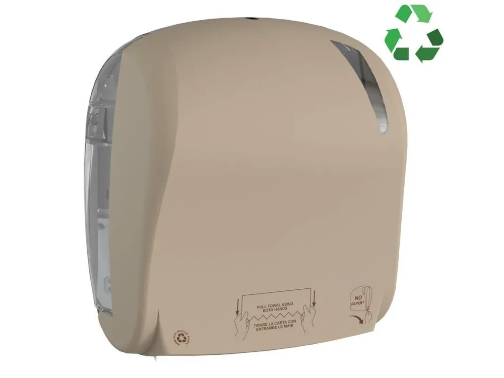 SKIN zásobník na papírové ručníky v roli, Autocut, 33x37,1x22,1cm, ABS, písková Ověřený