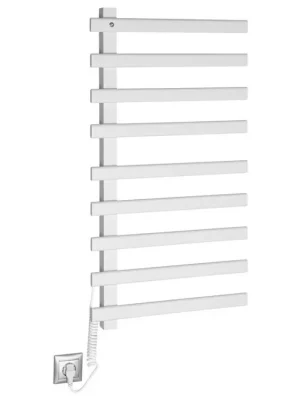 Značkový Sapho ELCOR elektrický sušák ručníků 480x920x50 mm, 128 W, bílá mat EB450