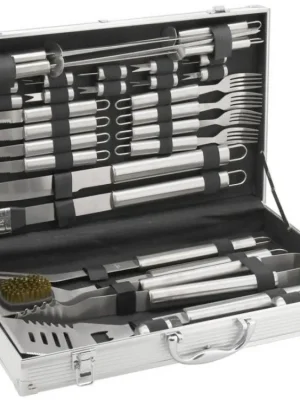 Značkový CATTARA® Grilovací nářadí sada 30 ks ALU kufřík