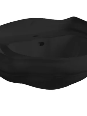 RETRO keramické umyvadlo 56x46,5cm, černá mat Top Prodej