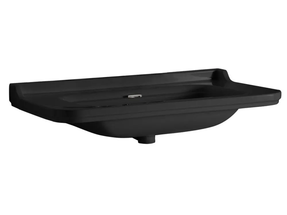 Objednat Nyní WALDORF keramické umyvadlo 80x55cm, černá mat