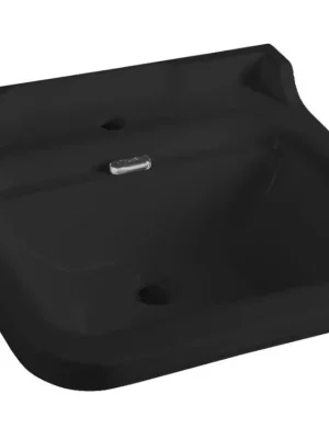 WALDORF keramické umyvadlo 60x55cm, černá mat Cenový Hit
