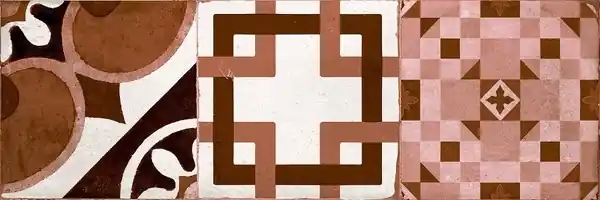 Obklad Aqualine HYDRA Decor Rojo 20x60 (bal=1,44 m2) Nejlepší Volba