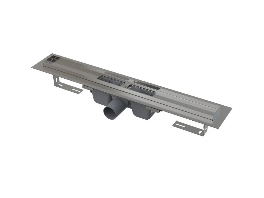 Značkový Podlahový žlab s okrajem pro perforovaný rošt APZ1-950