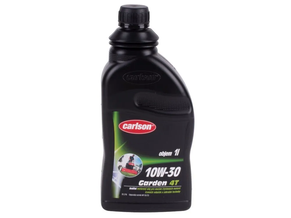 Nejlepší Cena CARLSON Olej GARDEN 4T SAE 10W-30, 1 l | element-shop.cz