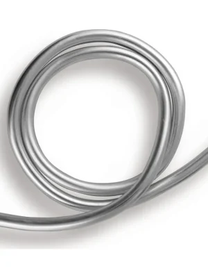 Značkový Novaservis Sprchová hadice plastová, stříbrná, 175cm SILVER/175,0