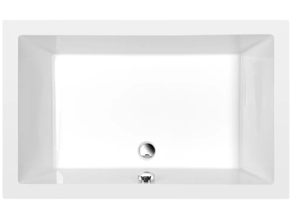 Sezónní Sleva DEEP hluboká sprchová vanička s konstrukcí, obdélník 120x75x26cm, bílá