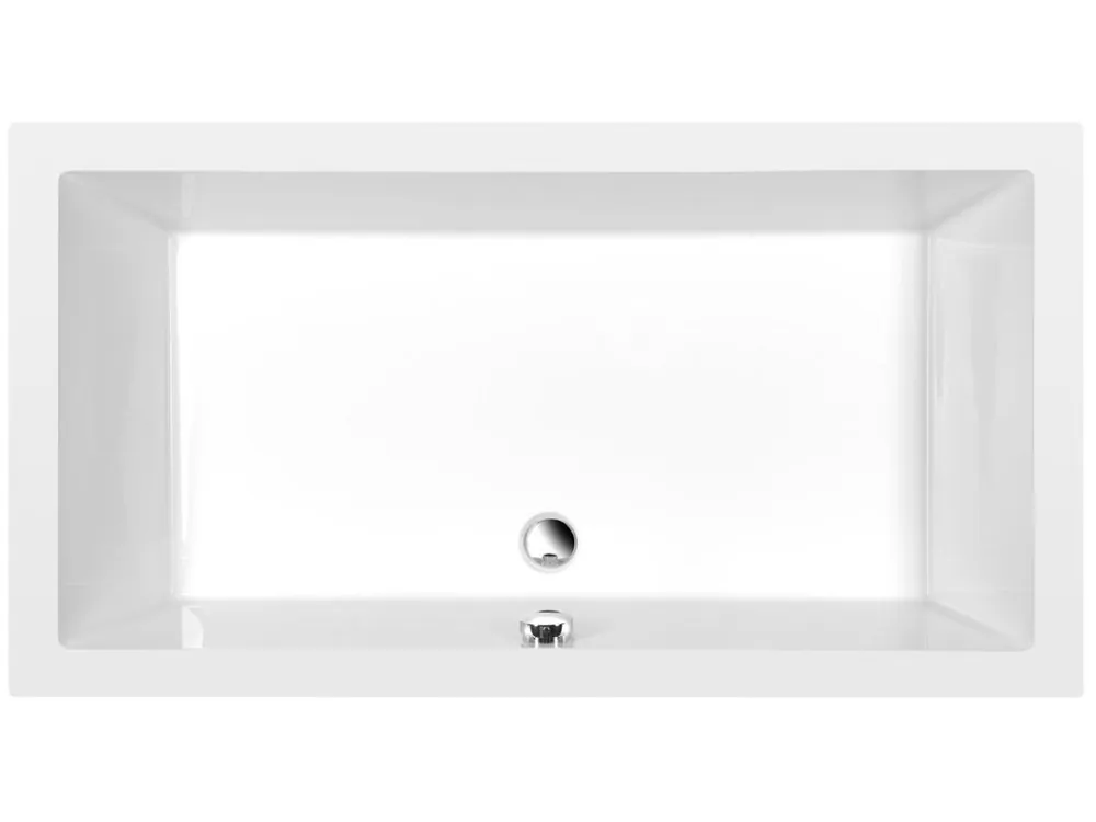 DEEP hluboká sprchová vanička s konstrukcí, obdélník 140x75x26cm, bílá Výhodná Nabídka