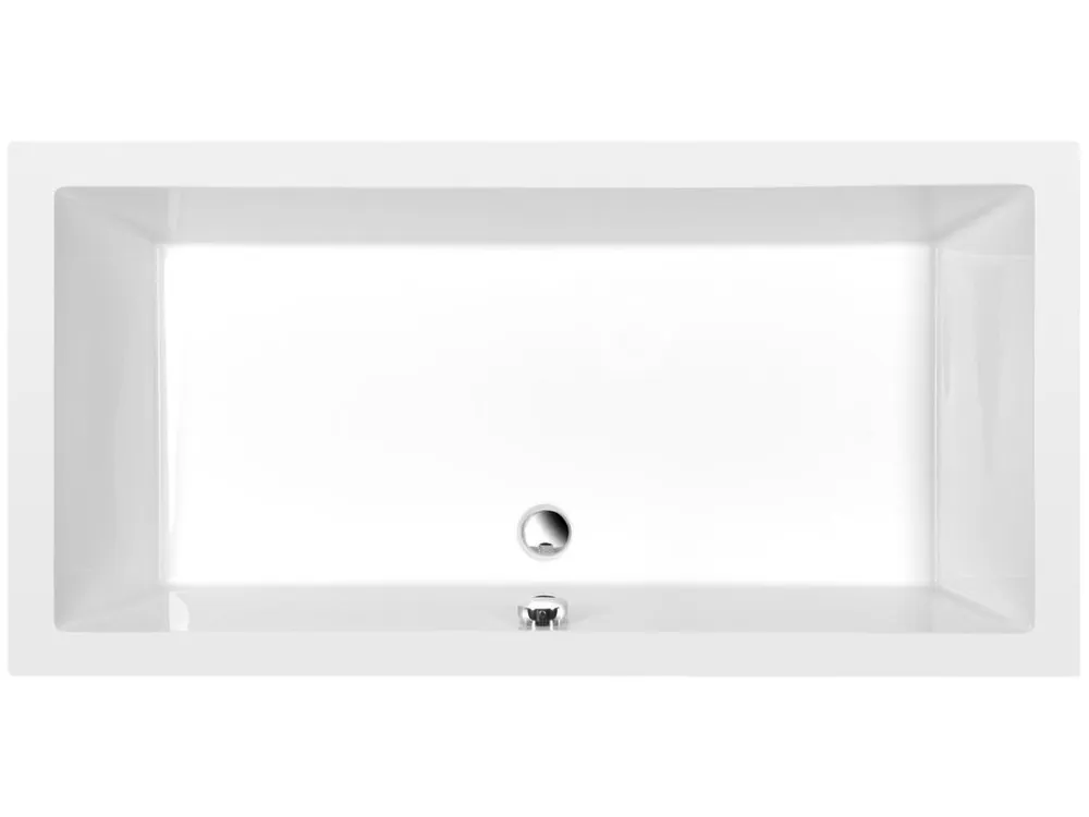 DEEP hluboká sprchová vanička s konstrukcí, obdélník 150x75x26cm, bílá Levný