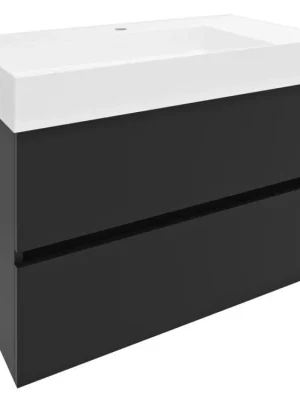 ODETTA umyvadlová skříňka 82x50x43,5cm, antracit matný Nízká Cena