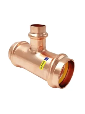 Akce CU lisovací T-kus redukovaný  9131 - 35 x 28 x 35 - pro topení i rozvod plynu