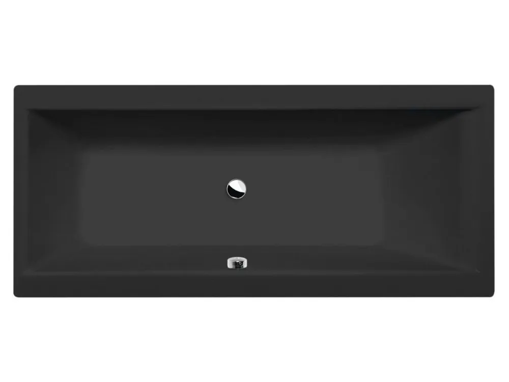 Originální CLEO obdélníková vana 160x70x48cm, černá mat