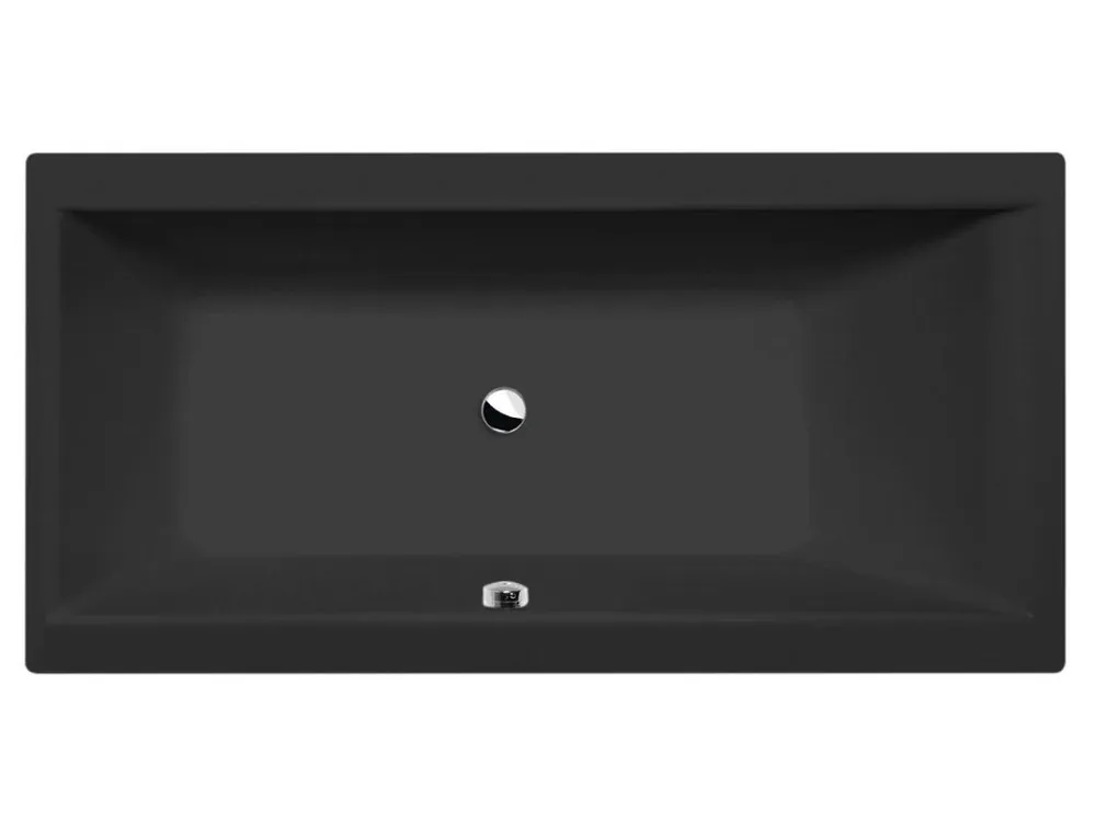 Nízká Cena CLEO obdélníková vana 150x75x48cm, černá mat