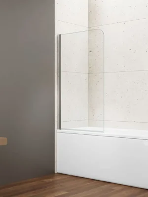 Bezpečná Platba LORO vanová zástěna 650mm, čiré sklo