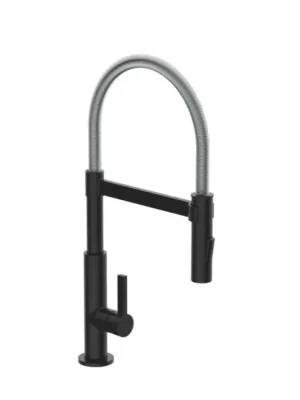 Výprodej Dřezová baterie Eisl Miami černá / lesklý chrom